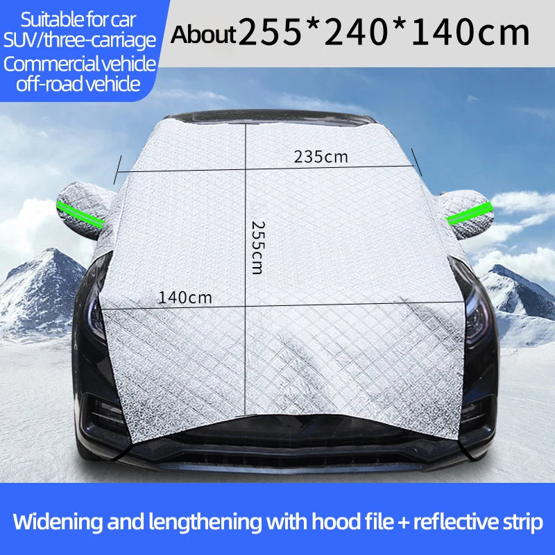 Car Windshield Snow Cover Anti-frost And Anti-snow Lengthen And Thicken Anti-freeze Winter Car Supplies For Toyota For Ducato 2