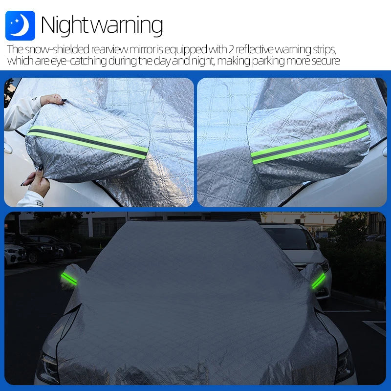 Car Windshield Snow Cover Anti-frost And Anti-snow Lengthen And Thicken Anti-freeze Winter Car Supplies For Toyota For Ducato 2