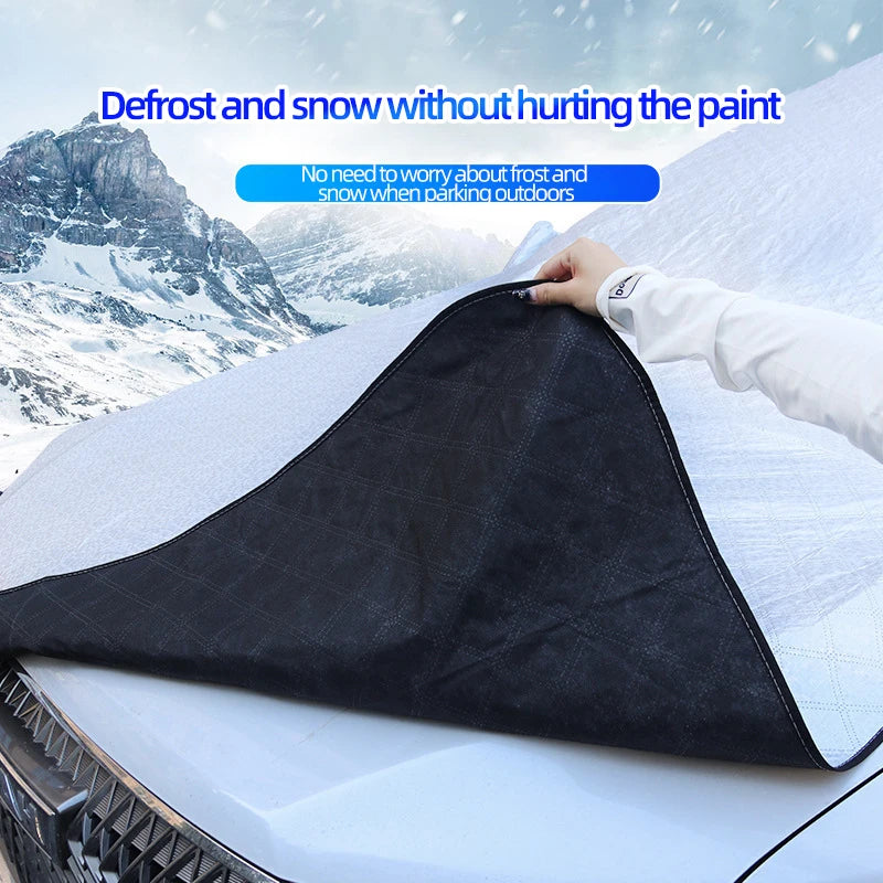 Car Windshield Snow Cover Anti-frost And Anti-snow Lengthen And Thicken Anti-freeze Winter Car Supplies For Toyota For Ducato 2