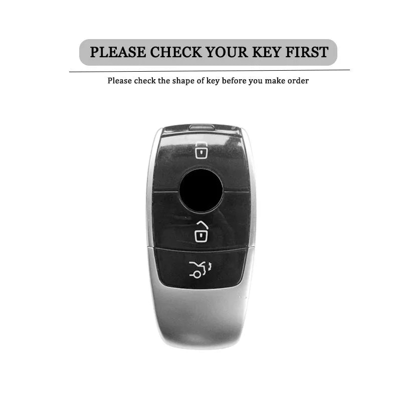 Soft TPU Car Remote Key Case Cover Shell for Mercedes Benz A C E S G Class GLC CLE CLA W177 W205 W213 W222 X167 AMG Accessories