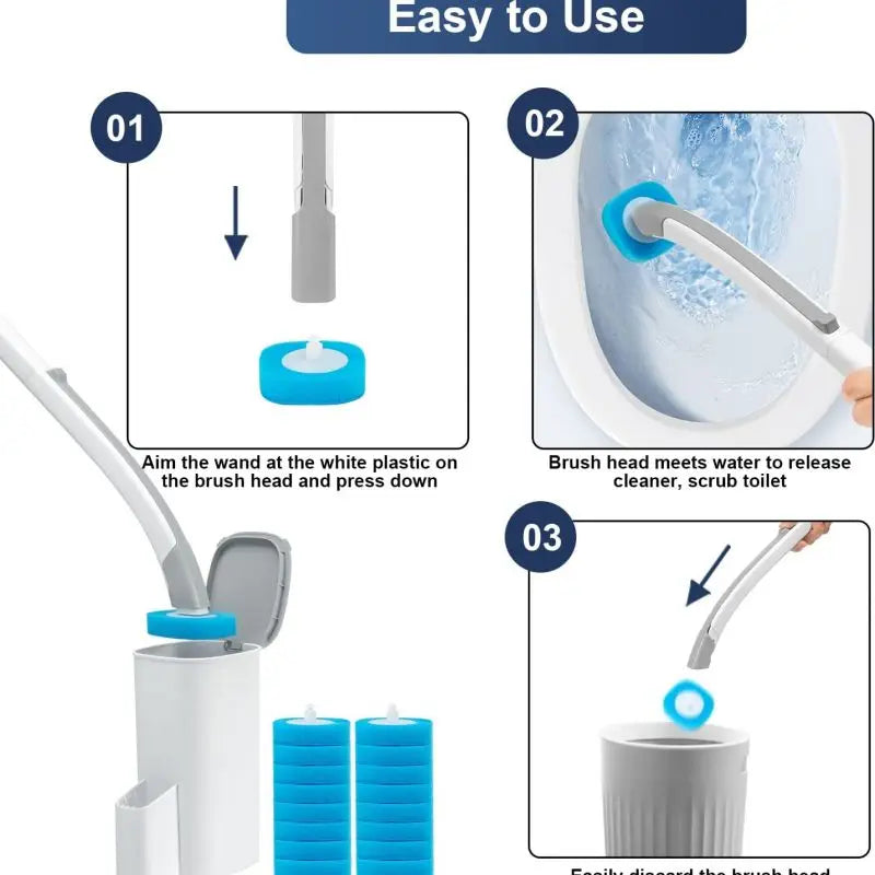 Disposable toilet cleaning system.    (85 Reviews)⭐️⭐️⭐️⭐️⭐️