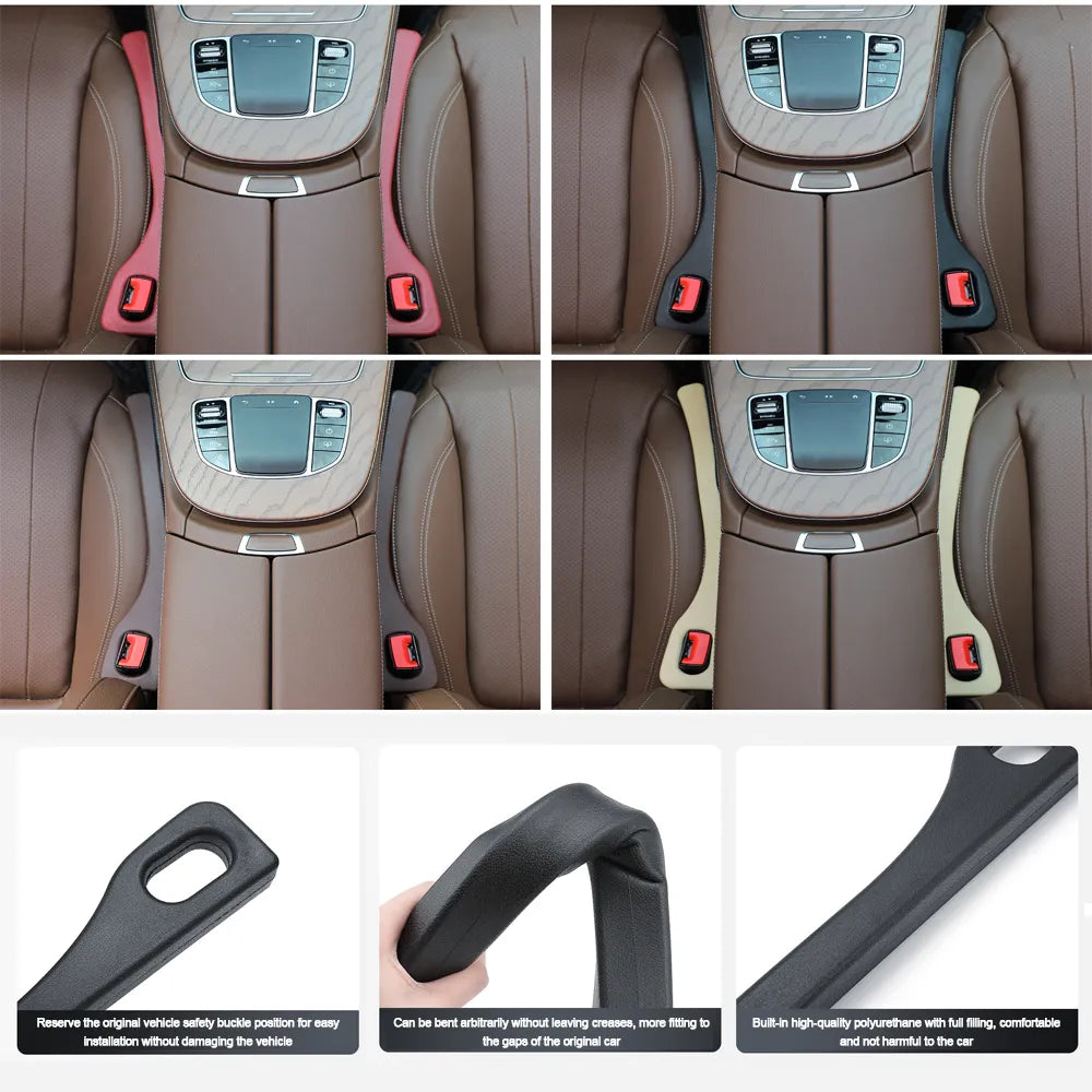 2023 Car Seat Gap Filler Side Seam Plug Strip Leak-proof Filling Strip Car Seat Gap Decoration Supplies Interior Accessories