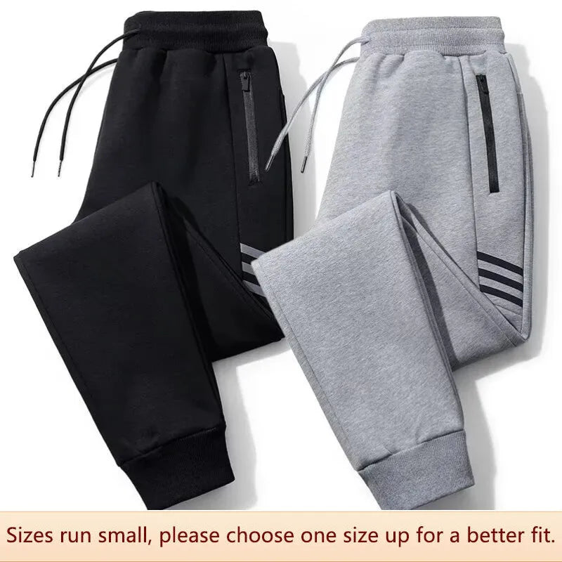 Loose Elastic Versatile Men Casual Long Pants Trendy Brand Sports Leisure Pants No Ironing Required Fiber Mixed Material