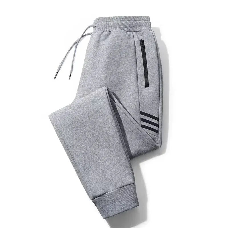 Loose Elastic Versatile Men Casual Long Pants Trendy Brand Sports Leisure Pants No Ironing Required Fiber Mixed Material