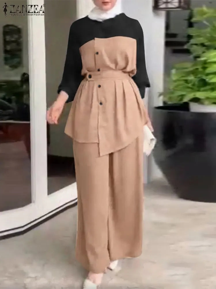 Oversized Autumn Hijab Set