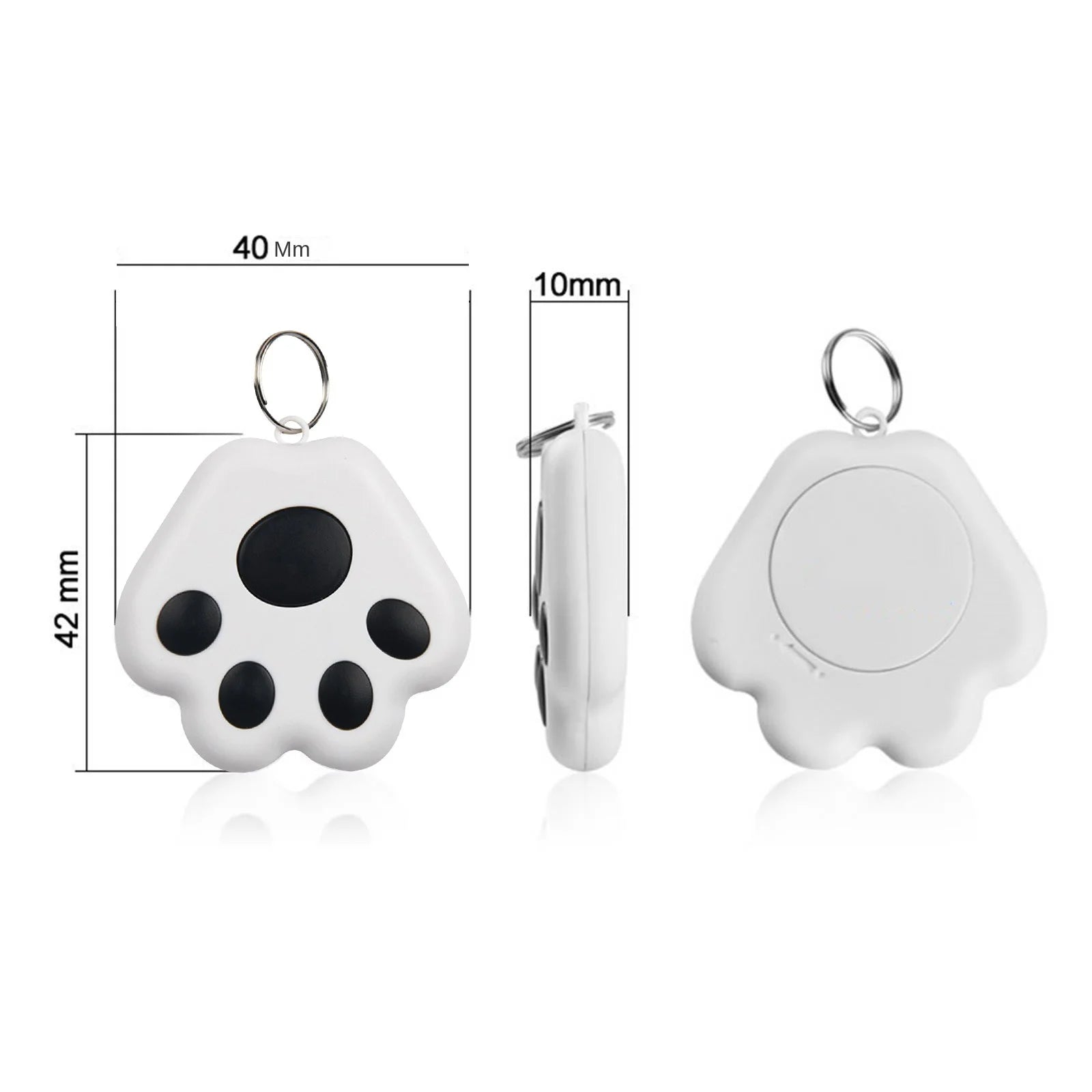 Pet Smart GPS Tracker Mini Anti-Lost Waterproof Bluetooth Locator Tracer For Pet Dog Cat Kids Car Wallet Key Collar Accessories