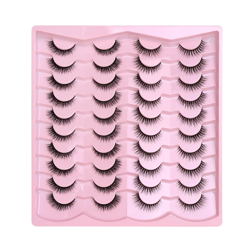 20 Pairs 3D Mink Eyelashes