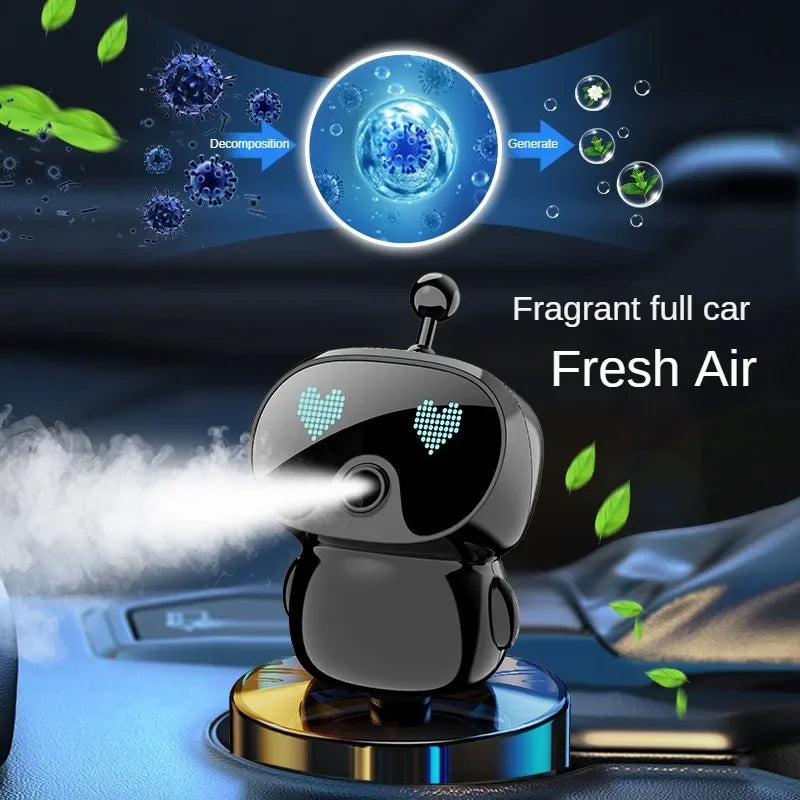 Auto Spray Aromatherapy Smart Multifunction Car Humidifier Diffuser Car Aromatherapy for Remove Odors Fragrance Machine for Home