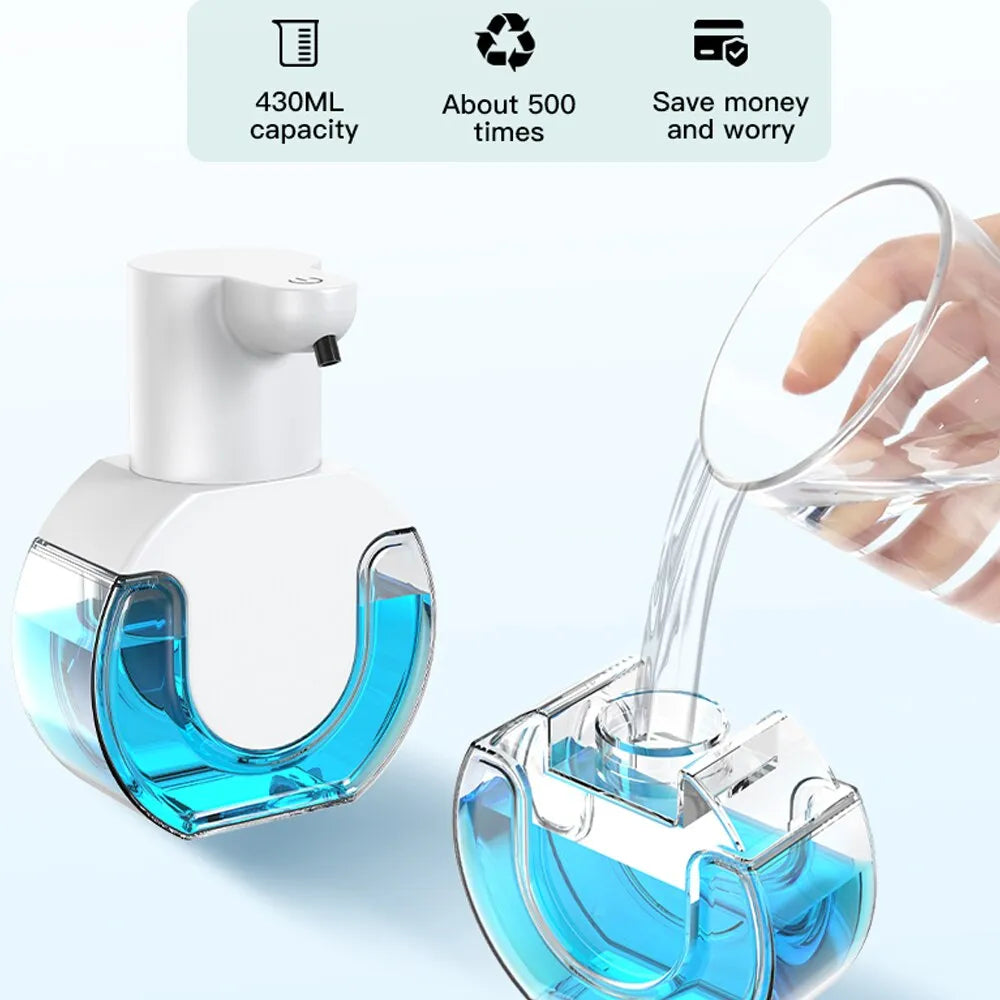 Cleaning Foam Machine Soap Dispenser Touchless Automatic Induction Foam Hand Washer Sensor Household Infrared Soap Dispenser