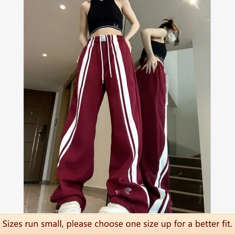 Loose Casual Trendy Women Pants Summer Thin Style Slim Fit Long Pants Street Style Cotton Polyester Fabric Comfortable