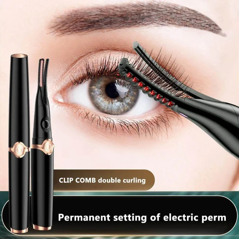 Compact Heated Electric  Eyelash Curler