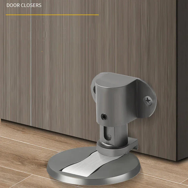 Adjustable Door Stop Anti-collision Household Invisible Door Suction Punch-free Strong Magnetic Door Stopper Stopper For Doors