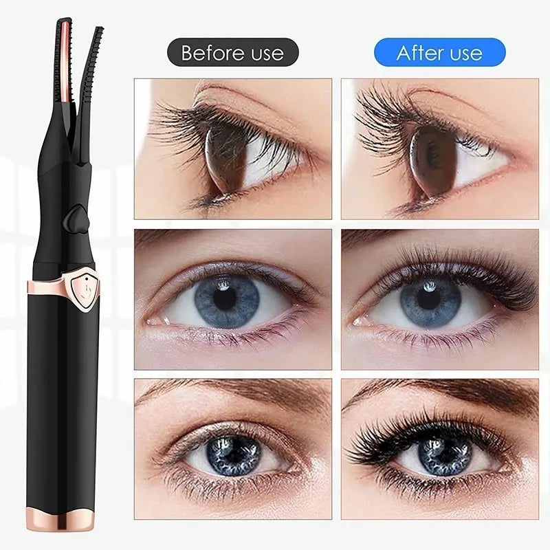 Compact Heated Electric  Eyelash Curler