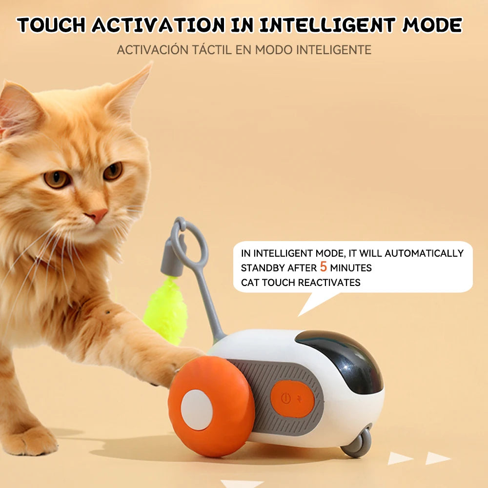 Smart Cat Toy Car