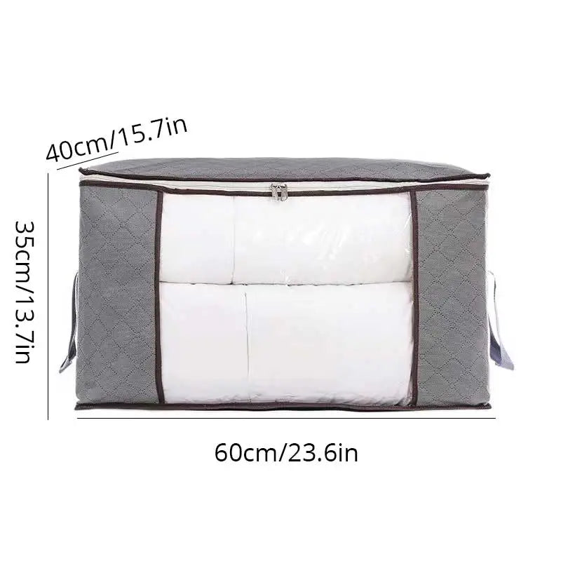 Non Woven Cotton Quilt Storage Bag Large Capacity Clothing Cotton Quilt Mobile Luggage Moisture Proof And Dustproof Portable Bag